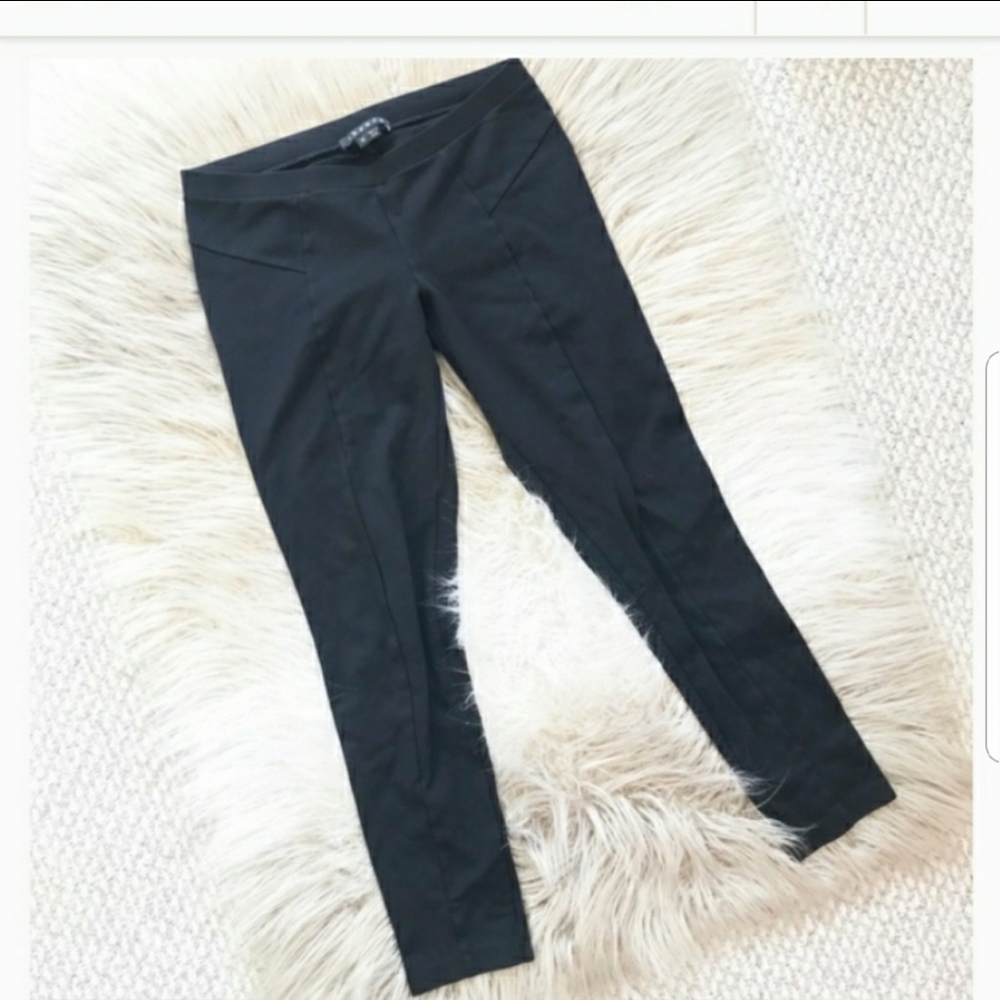 Theory Quinna Charcoal Leggings/Pants